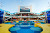 Watch films, concerts and sporting events on the giant LED screen overlooking the Waves pool on Carnival Dream.