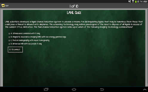 LANL Student Screenshots 2