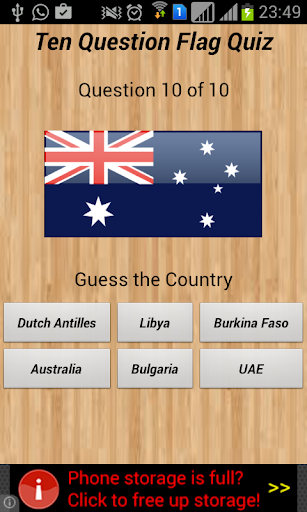 Flag Quiz