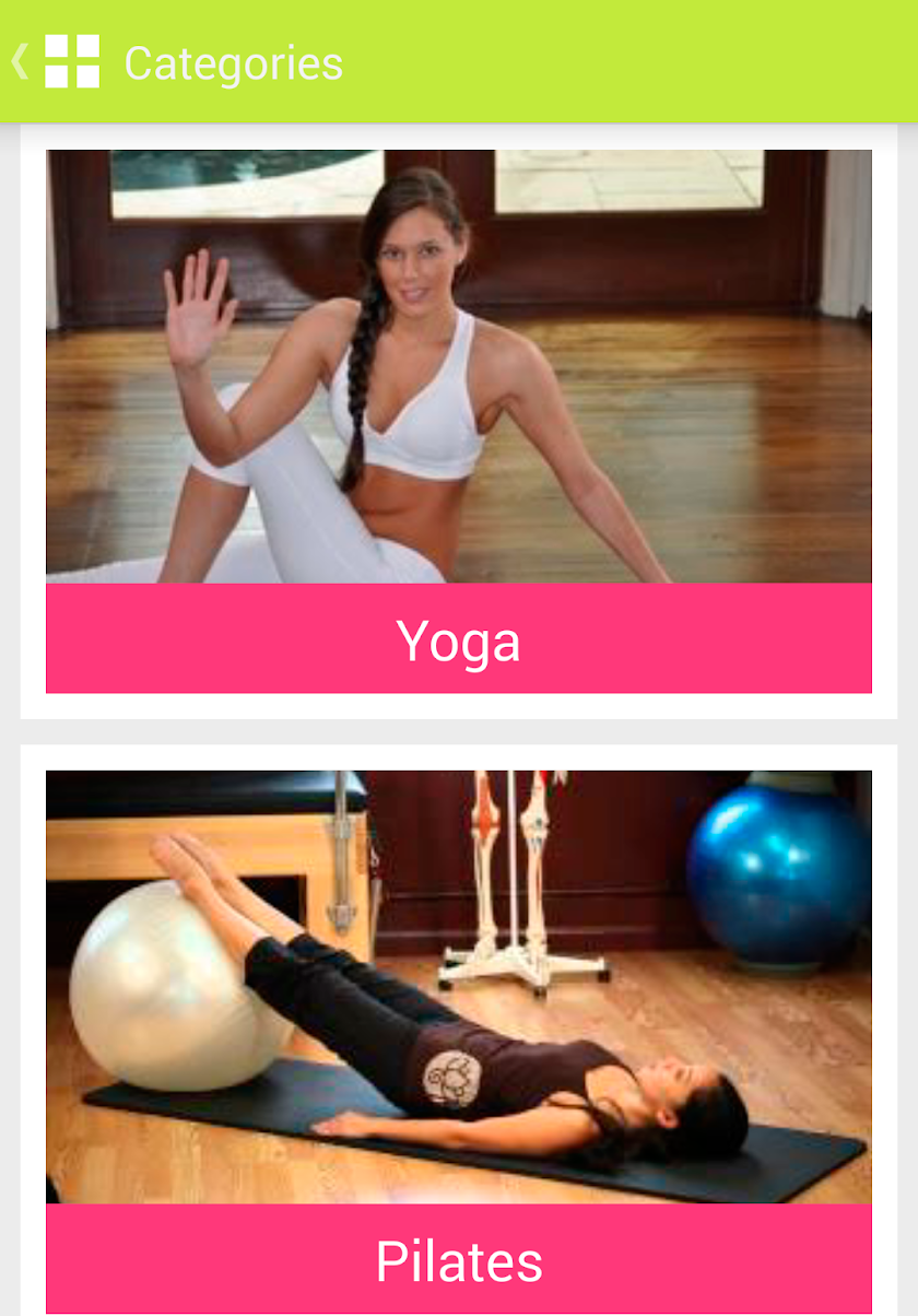 Exercise &amp; Workout for women Screen 2