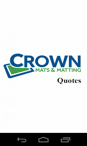 Crown Mats Quote