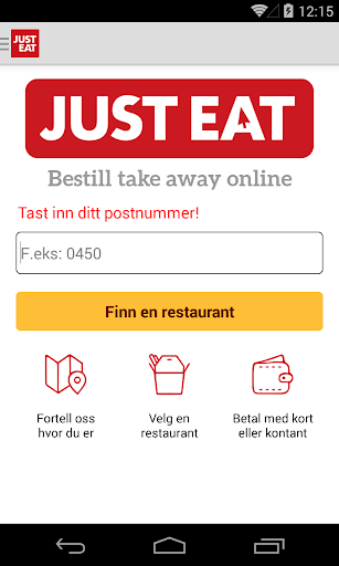 JUST EAT - Takeaway levert