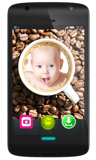 【免費生活App】Coffee Frames on Mug Photo-APP點子