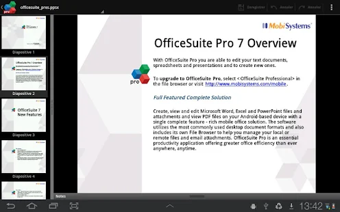 OfficeSuite Pro 7 + (PDF & HD) - screenshot thumbnail