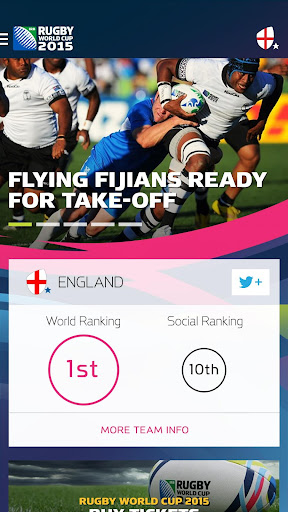 【免費運動App】Official Rugby World Cup 2015-APP點子