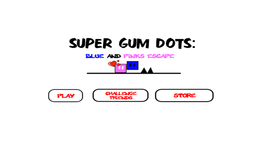 Super Gum Dots: Blue and Pink