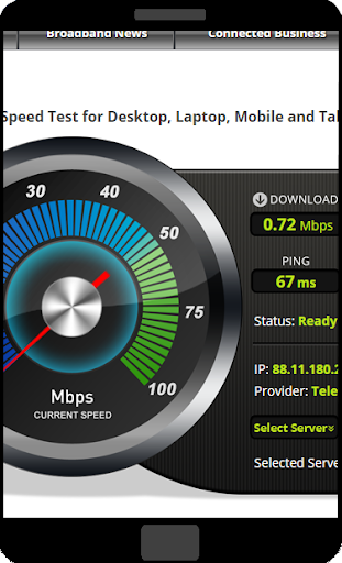 Speed Test test de velocidad