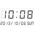 LED clock widget B-Me Clock Apk