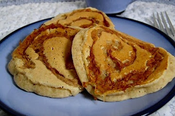 Apple-Cinnamon Swirl Pancakes
