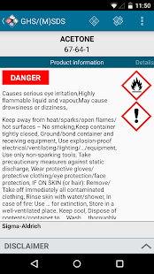 EMS.GHS/(M)SDS Screenshots 2