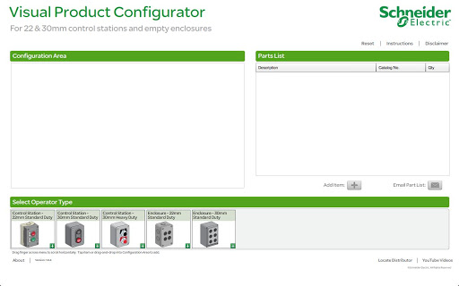 Control Stations Configurator