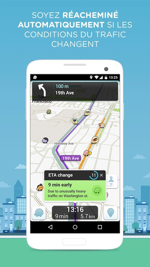 Waze GPS, Cartes & Trafic Applications Android sur Google Play