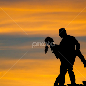 Sunset Engagement shoot. by Steve Forbes - People Couples