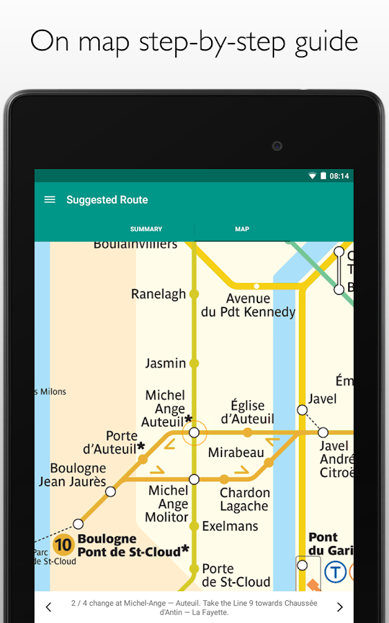 Paris Metro Map and Planner- screenshot
