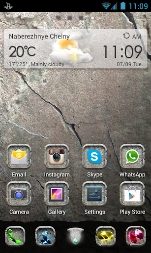 Stones L Theme GO Launcher EX