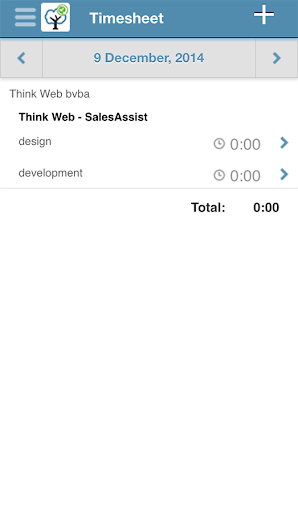 SalesAssist Timetracker