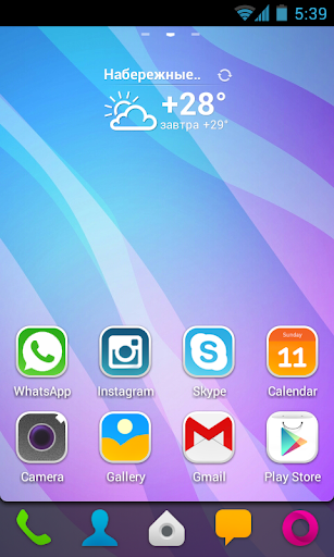 ModernS Theme GO Launcher EX