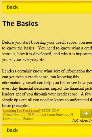 【免費財經App】Credit Score Tips-APP點子