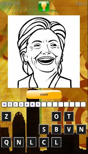 【免費益智App】Guess a Famous People Sketch-APP點子