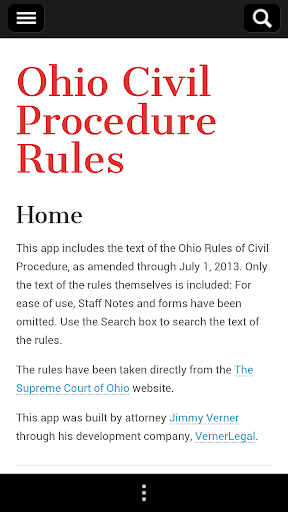 Ohio Civil Procedure Rules