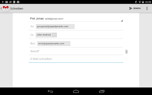  Group Mail Free – Vignette de la capture d'écran  