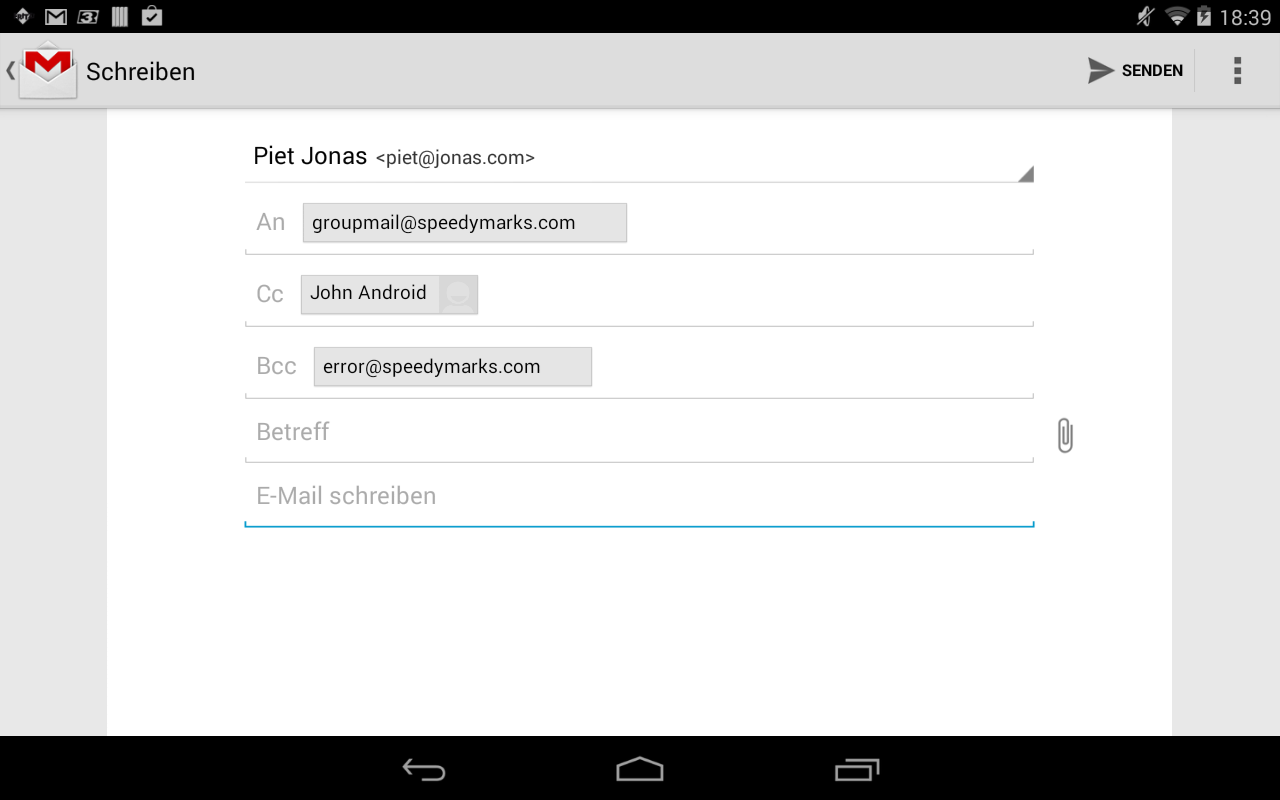   Group Mail Free – Capture d'écran 