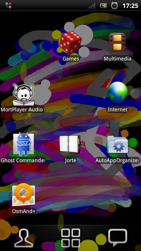 Finger paint - live wallpaper Screen 2