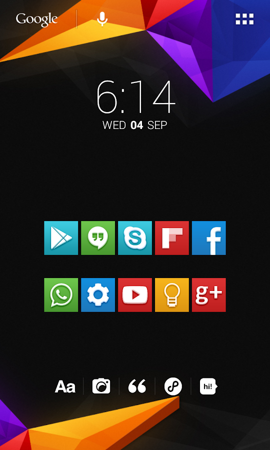 Yoma (apex, nova, adw icons) - screenshot