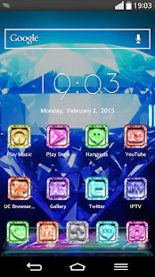 How to install Next Launcher Theme CrystalM 1.4 mod apk for pc