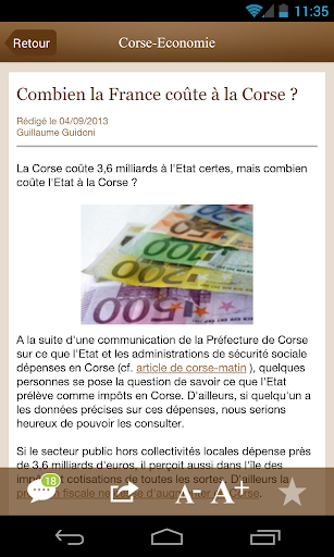 【免費新聞App】Corse Economie-APP點子