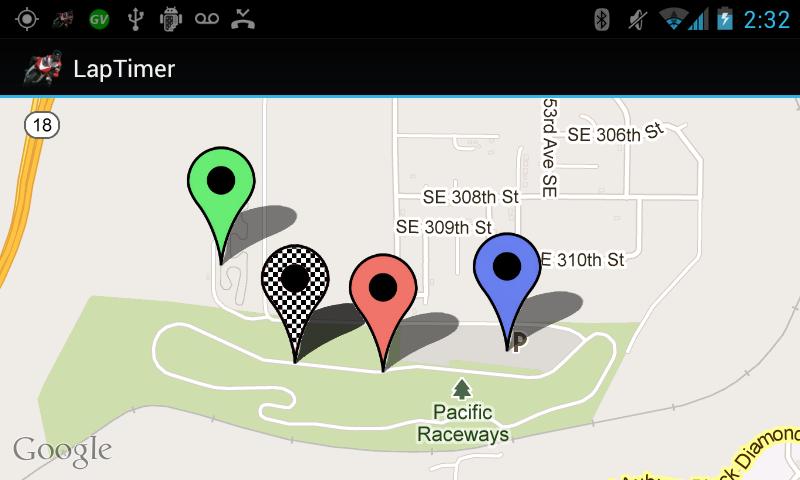 Lap Timer Screen 3