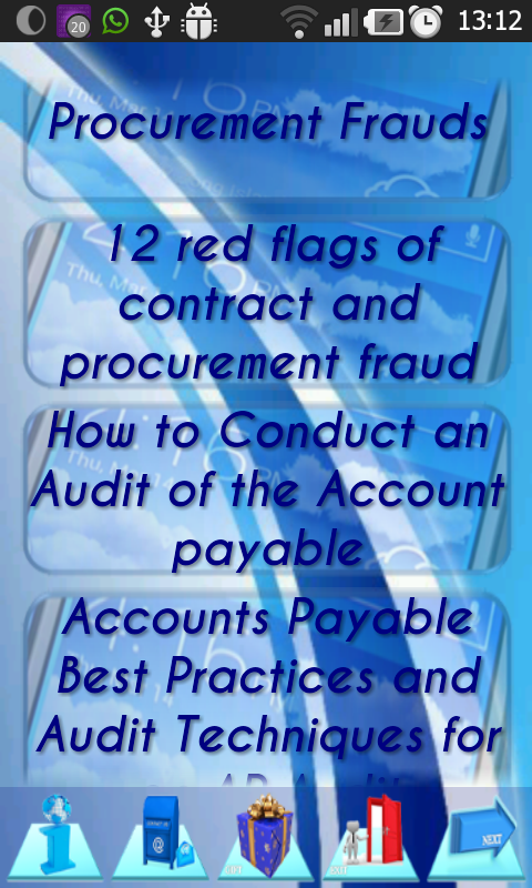 Acc Payable &amp; Purchasing Audit Screen 2