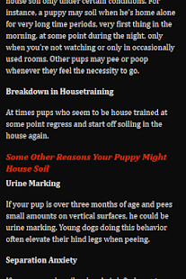 DOG POTTY TRAINING Screenshots 3