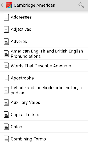 【免費書籍App】Cambridge American Dictionary-APP點子