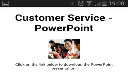 Customer Service PowerPoint