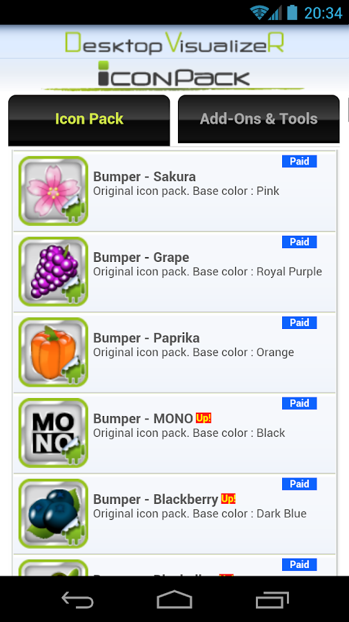 Desktop VisualizeR Android