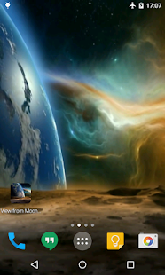 How to download View from Moon Live Wallpaper patch 2.0 apk for bluestacks