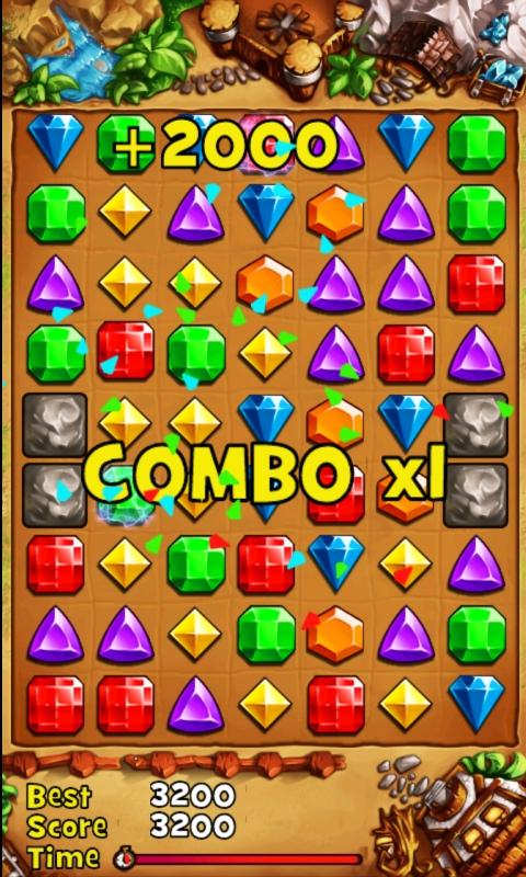 Android application Jewels World screenshort