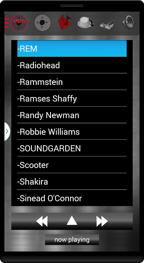 Android application OnkyTroller 2 screenshort