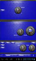 poweramp skin atlantis blue APK 스크린샷 이미지 #4