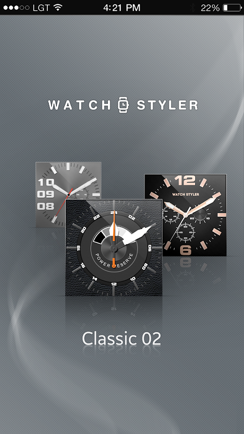 Android application Watch Face Gear - Classic2 screenshort