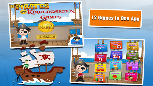 Pirate Kindergarten Games