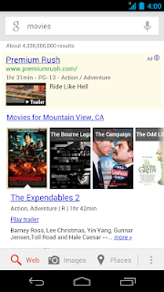 Google Search screenshot