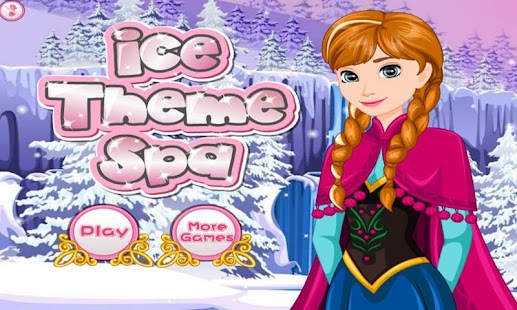 Ice Theme Spa Salon