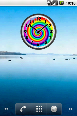 Psychedelic Clock