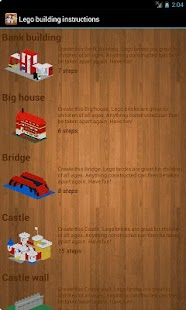 Lego building examples Ad free