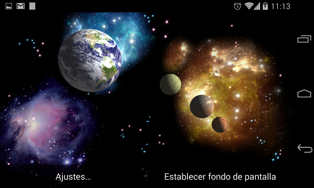 3D Space Live Wallpaper - Android Apps on Google Play