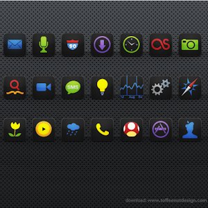 My Home theme - Black neon 1.0