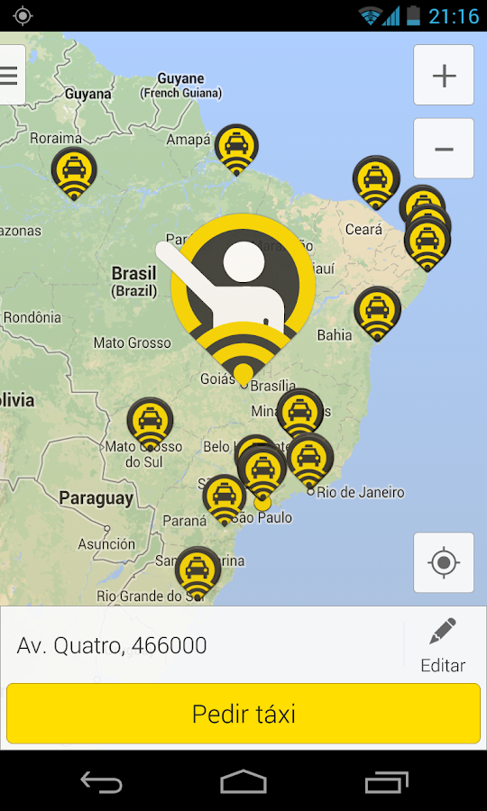 99Taxis - Taxi pelo Celular - screenshot