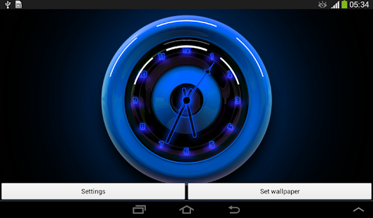 download นาฬิกา Neon free